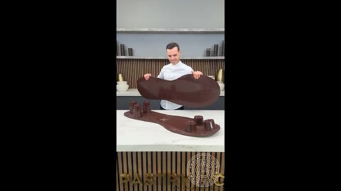 Giant Chocolate Sneaker! Would you wear them or eat them