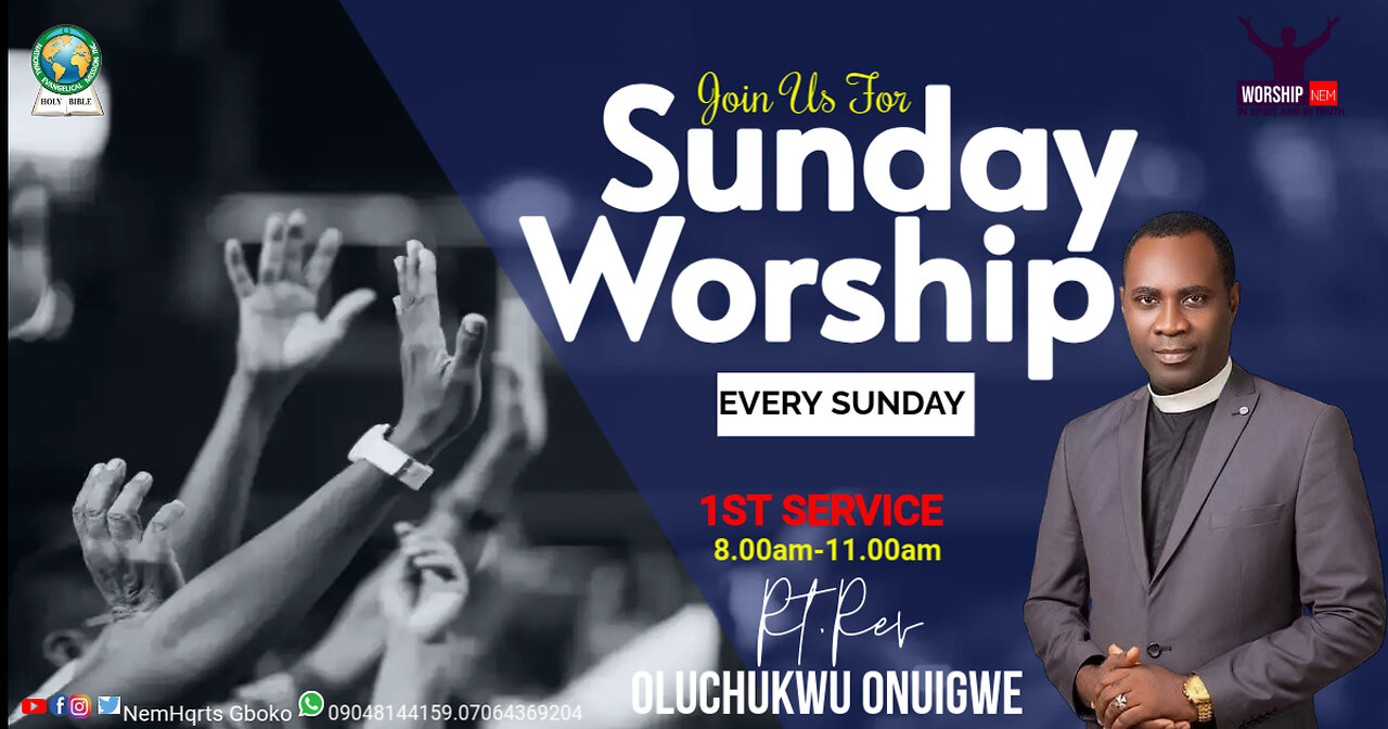 Sunday Service Ministration