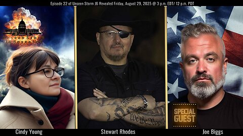 Episode 22 - Unseen Storm J6 Revealed the week of 8-29-2025