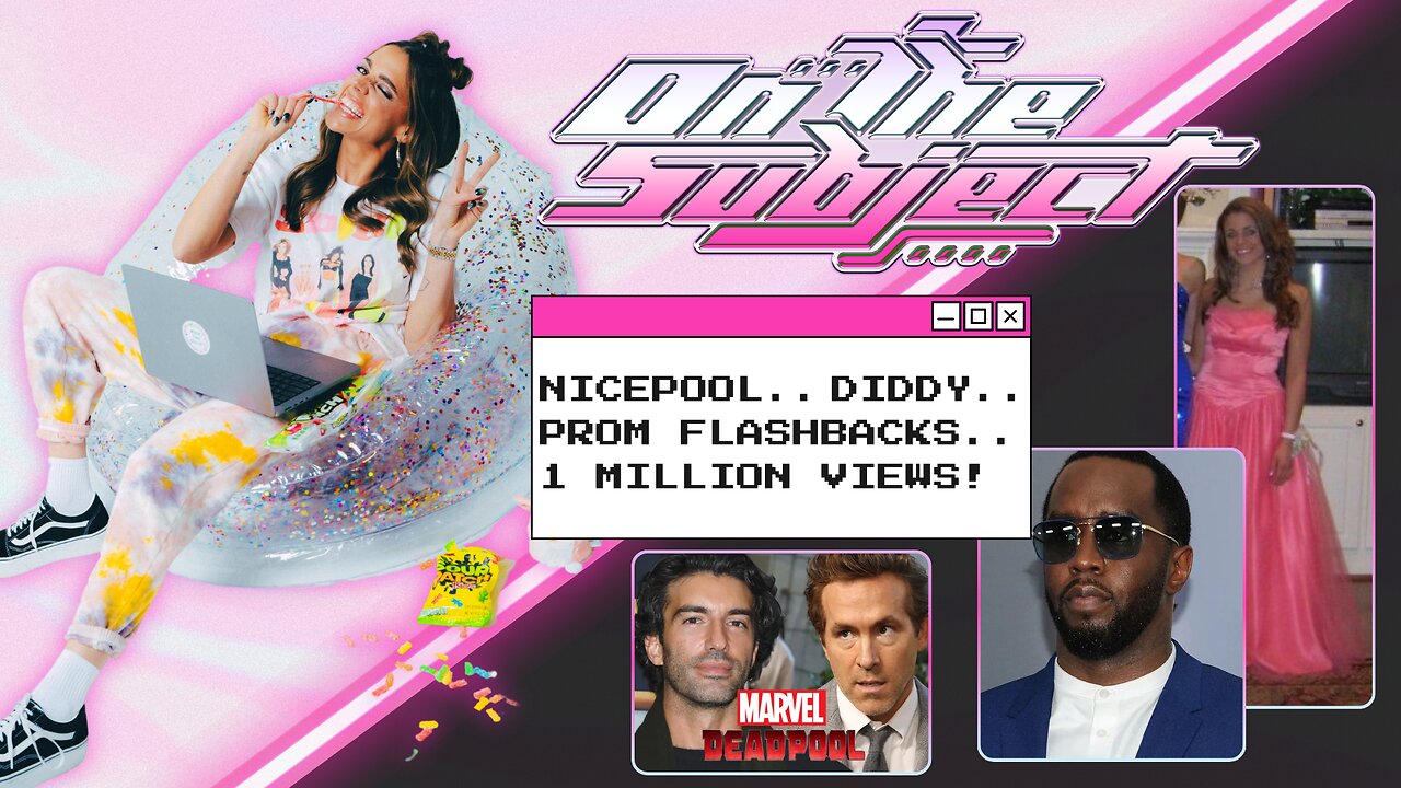 ON THE SUBJECT: 1 Million Views Party! Diddy Drama, Marvel Weirdness, and Total Prom Chaos