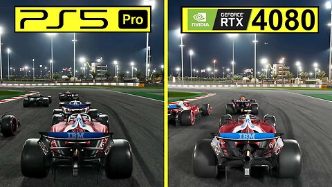 F1 25 PS5 Pro vs PC RTX 4080 4K Ultra Path Tracing Graphics Comparison #eapartner