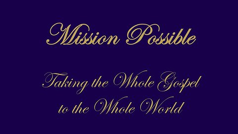 Mission Possible 04MAY25