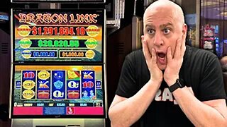 THE BIGGEST DRAGON LINK JACKPOT I HAVE WON ALL YEAR!!!