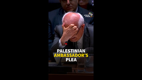 PALESTINIAN AMBASSADOR'S PLEA