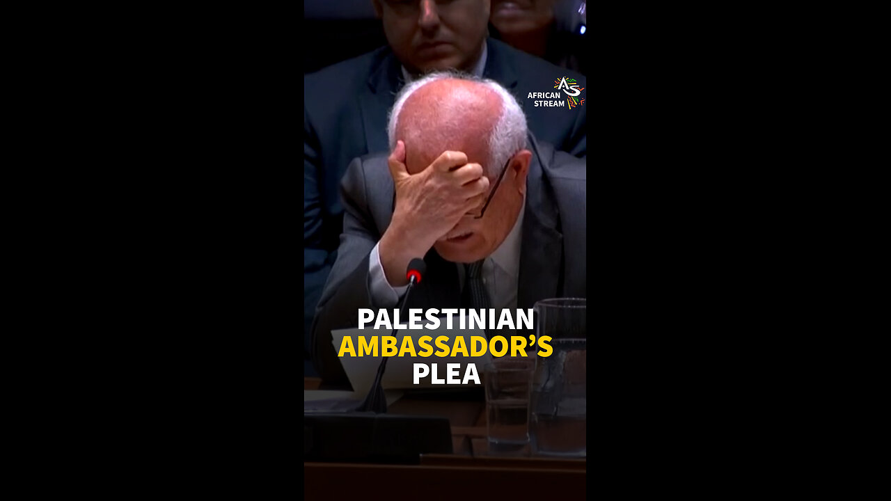 PALESTINIAN AMBASSADOR'S PLEA