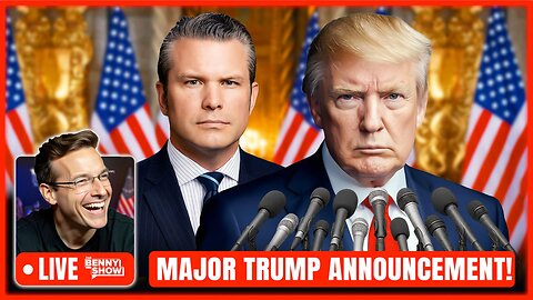Trump Making SHOCK Announcement at Emergency Press Conference LIVE Now With Pete Hegseth | ‘WAR!?’
