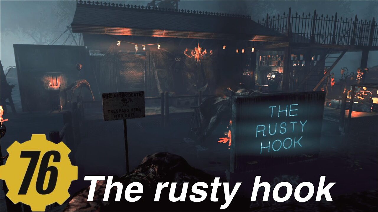 Fallout 76 THE RUSTY HOOK camp build