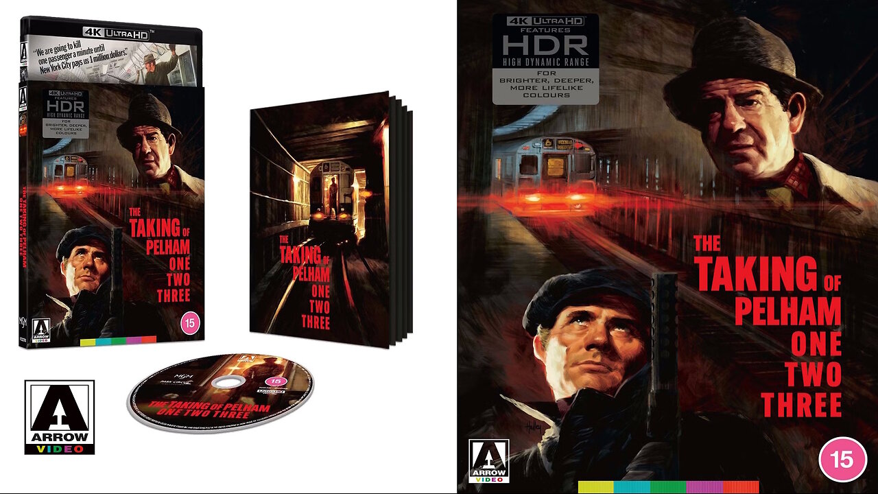 The Taking of Pelham One Two Three [Arrow Video Limited Edition 4K UHD & Blu-ray Editions]
