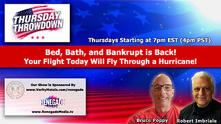 Flying Through a Hurricane Was NOT What I Paid For! Join Us for Great Discussions and More!