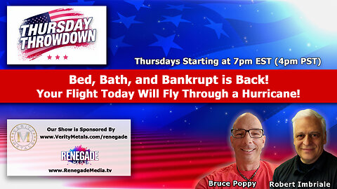 Flying Through a Hurricane Was NOT What I Paid For! Join Us for Great Discussions and More!