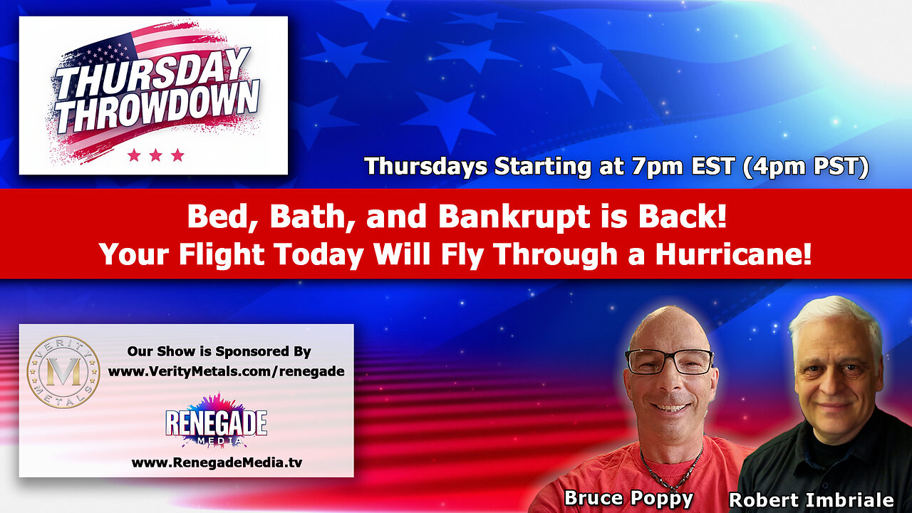 Flying Through a Hurricane Was NOT What I Paid For! Join Us for Great Discussions and More!