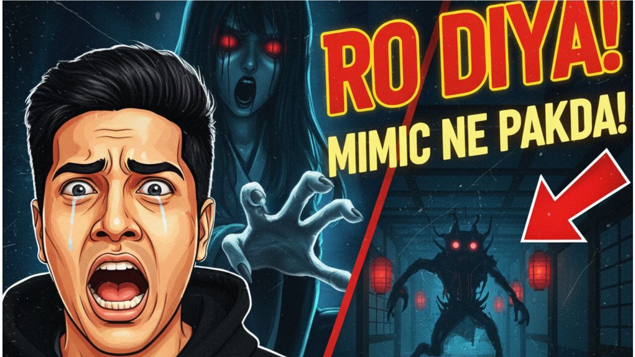 😨 ROBLOX KA SABSE SCARY GAME! The Mimic chepter ? #roblox #themimic #robloxhorror #horror #aitillu4