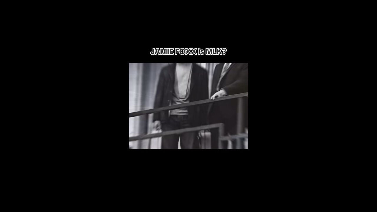 History Is A Lie….Jamie Foxx is MLK