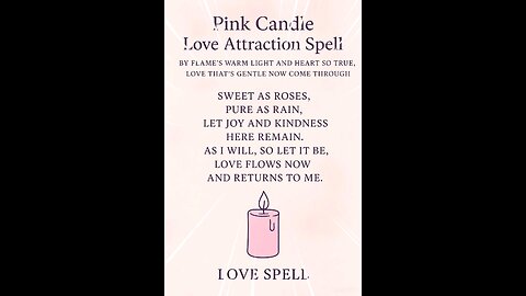 Love Spell ✨