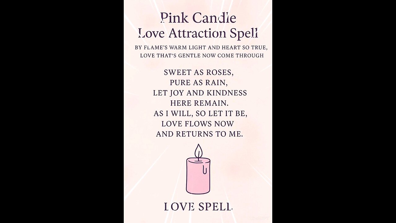 Love Spell ✨