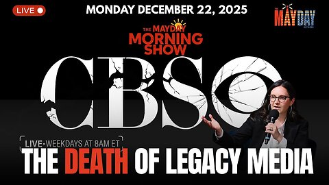 The Death of Legacy Media — The Mayday Morning Show | Monday December 22, 2025