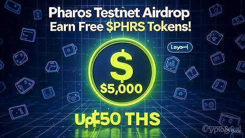 Pharos Testnet Airdrop Guide: Earn Up to $5,000 in $PHRS Tokens!