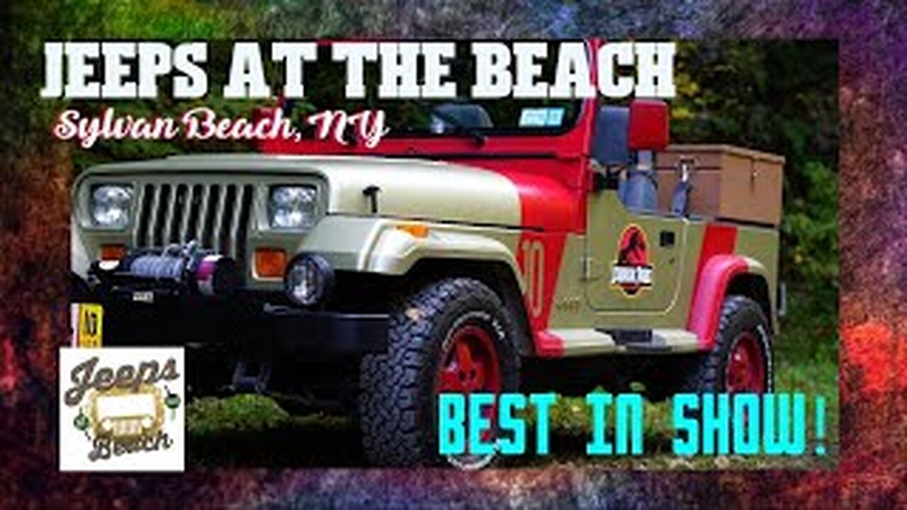 Jeep show - jeeps on the beach, sylvan beach, NY, 2024