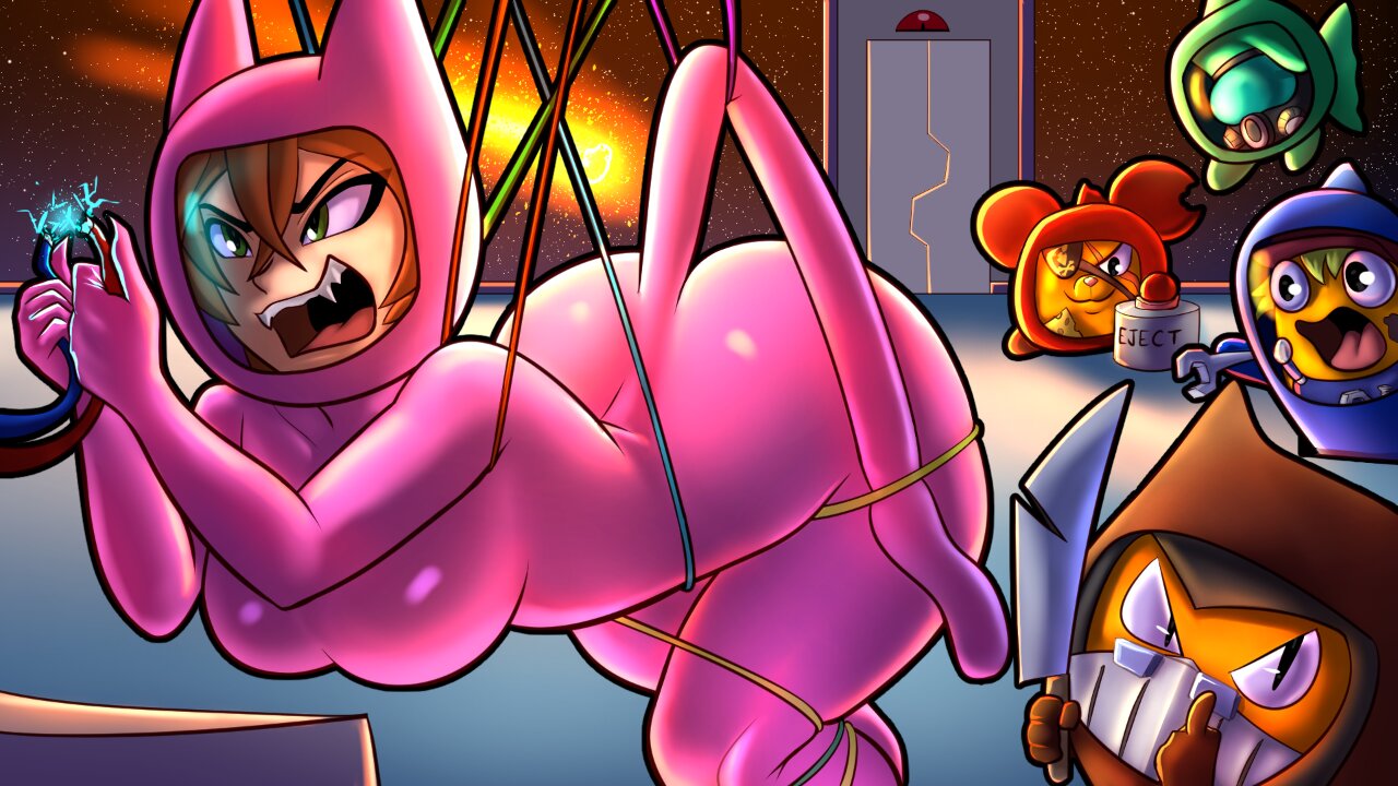 🕵️3 Feasting on Chatfish!🕵️【Among Us】