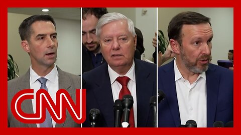 Hear senators' first reactions to classified Iran briefing