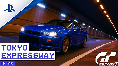 Gran Turismo 7 VR – I Get Down on the Expressway (R34 GT-R Skyline)
