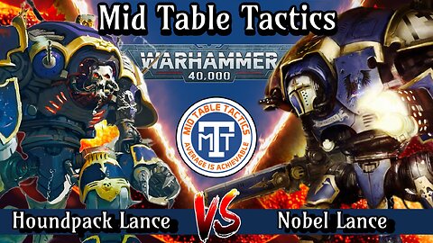 Warhammer 40k Battle Report: Imperial Knights VS Chaos Knights
