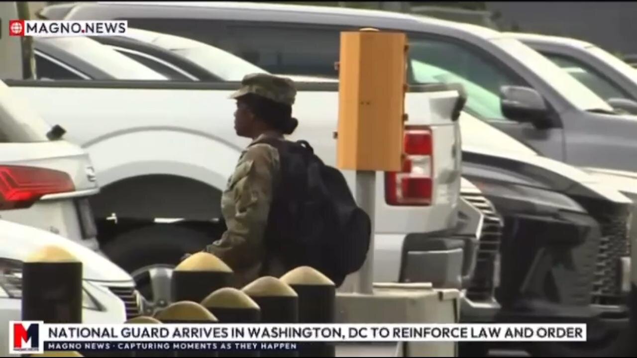 National Guards arrives in Washington DC - 8.12.25