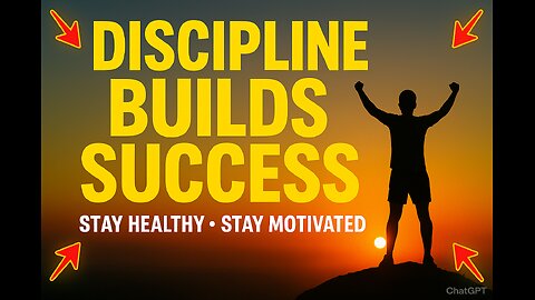 👉 “Discipline Over Excuses | Stay Healthy, Stay Motivated | Life-Changing Motivation”