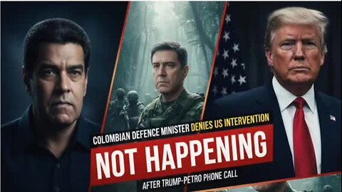 🔴 ‘Not Happening’: Colombian Defence Minister Denies US Intervention After Trump-Petro Phone Call