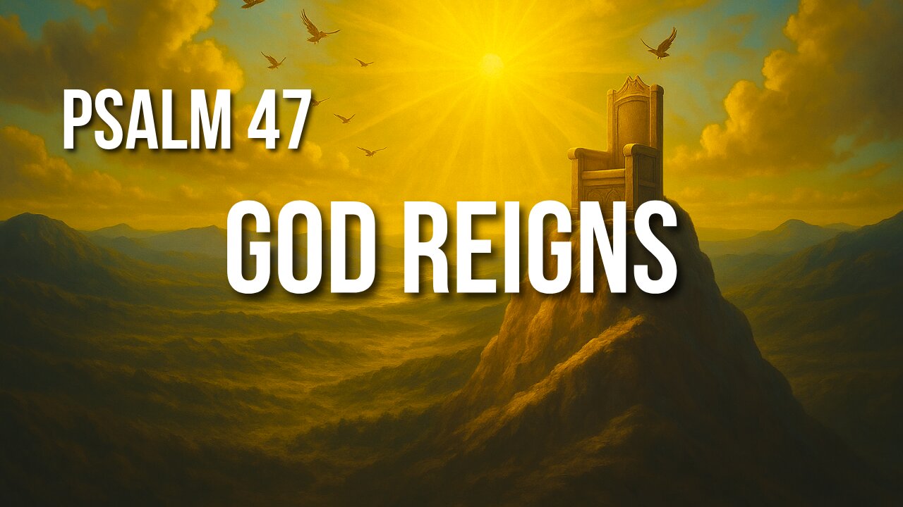 Psalm 47 – Shout for Joy! God Is King of All the Earth
