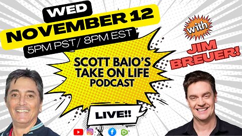The Scott Baio Podcast - Live - Jim Breuer 11-12-2025