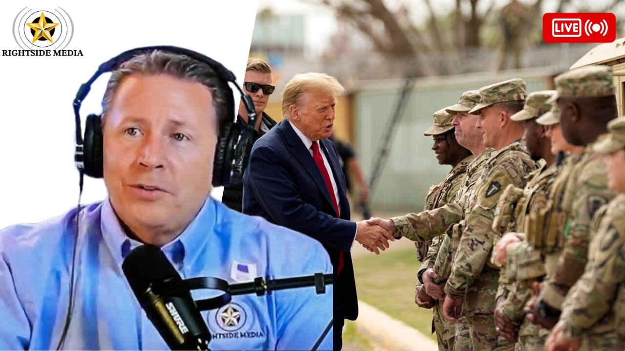 Mixing Military and Politics + Save Our Kids! - Rightside Radio Broadcast - 4-2-25