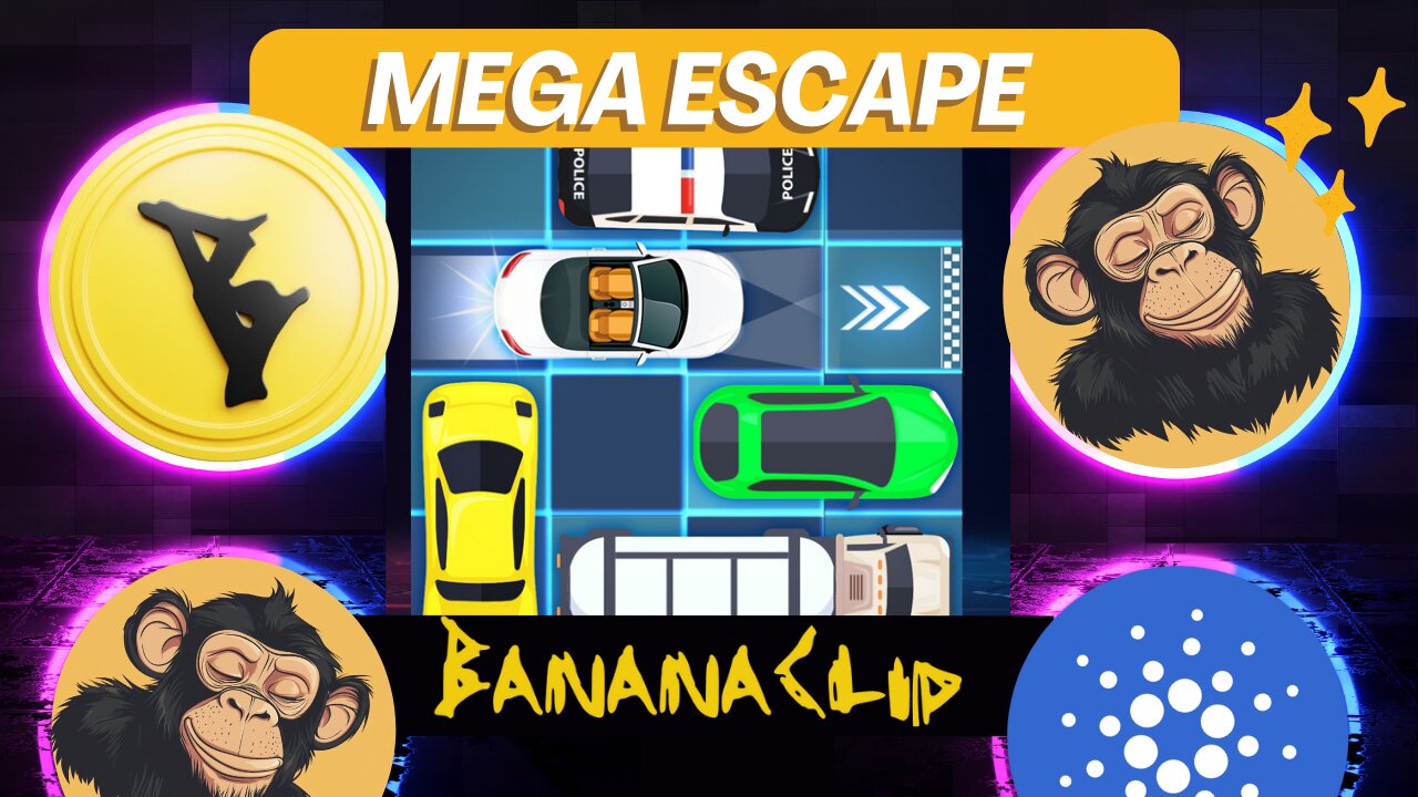 MEGA ESCAPE CAR CHAOS! | Web3 Car Parking Puzzle Mayhem BananaClip.io Gameplay