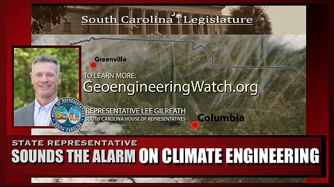 State Representative Sounds The Alarm On Climate Engineering
