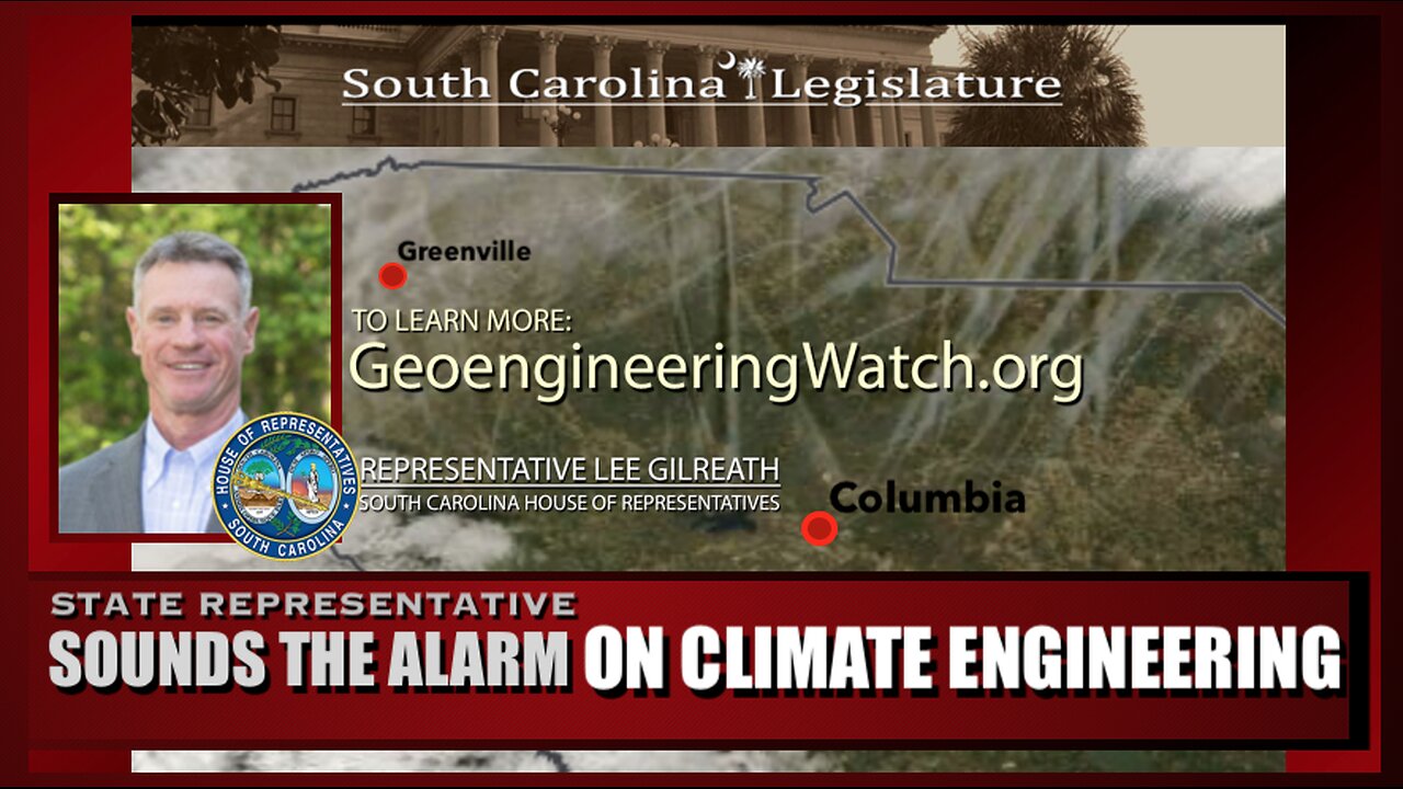 State Representative Sounds The Alarm On Climate Engineering