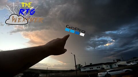 This thunderstorm came too close to home! Needles CA (07/02/2025)