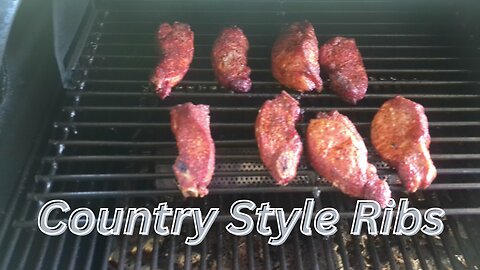 Country Style Ribs On the Pellet Grill