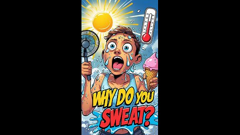 Why Do You Sweat? 😅 The Weird Science Behind Your Body’s AC!