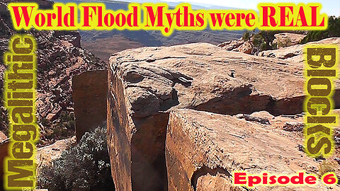 World Wide Flood Myths REAL! Proof found on Square Plateau