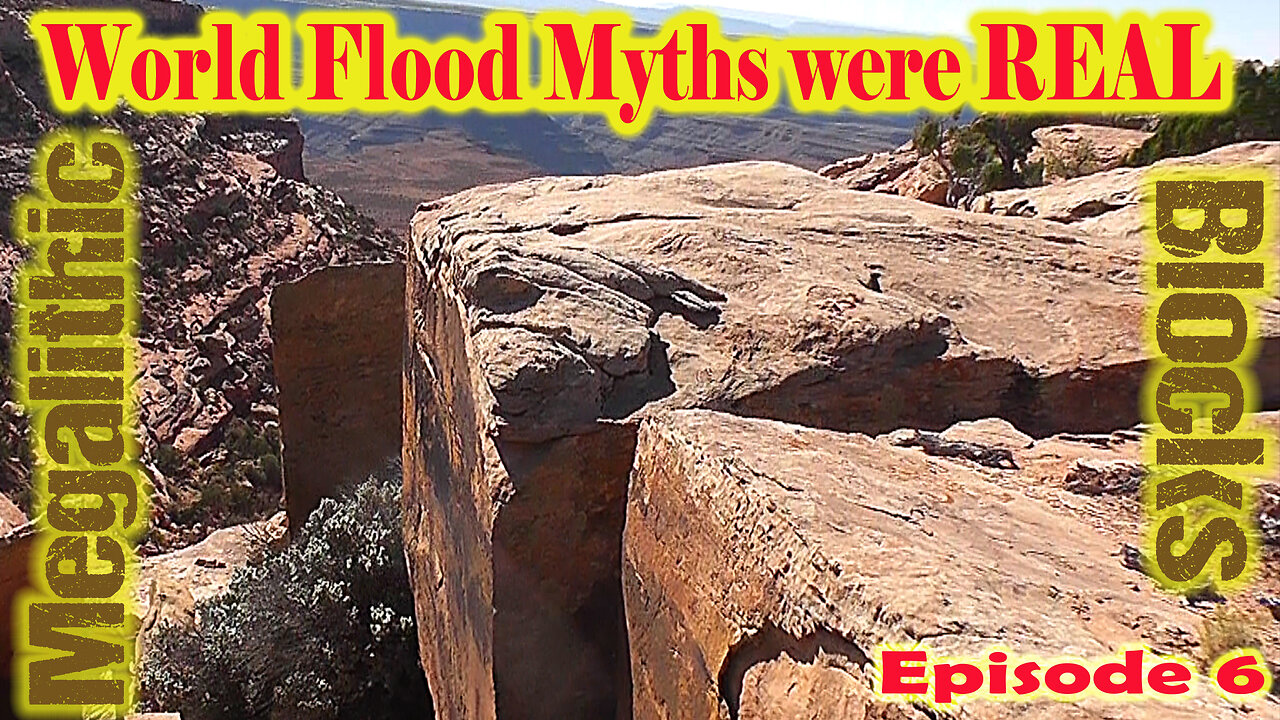 World Wide Flood Myths REAL! Proof found on Square Plateau