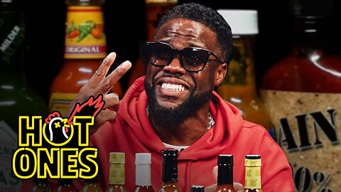 Kevin Hart Celebrates 10 Years of Hot Ones While Eating Spicy Wings Hot Ones