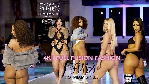 Miami Art Basel Goes Wild With Hot Miami Styles 4K Fusion Fashion 😍