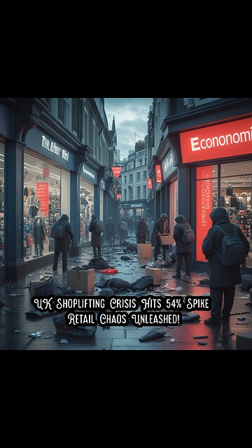 UK Shoplifting Crisis Hits 54% Spike - Retail Chaos Unleashed