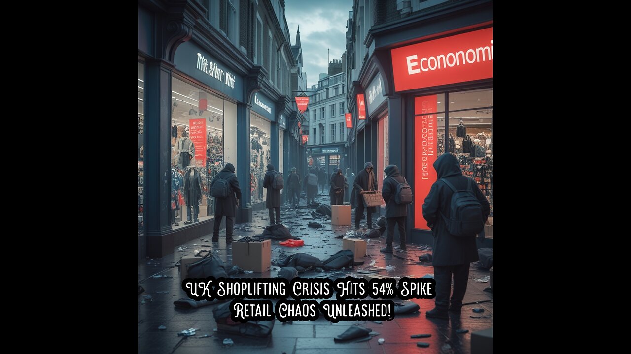 UK Shoplifting Crisis Hits 54% Spike - Retail Chaos Unleashed