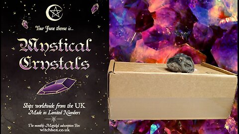 Witchbox - June 2025 - Mystical Crystals Monthly Witchy Subscription Box Unboxing