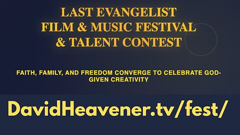 Announcing - a Festival that’s more than a Festival