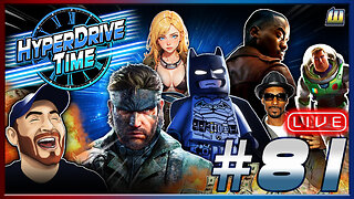 MGS Delta Reviews Arrive, Celebs VS Hollywood, Doctor Who WILL Return, it's HyperDrive Time E81!