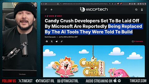 AI Just BETRAYED CODERS, Microsoft Will FIRE Dev Team And REPLACE Them With AI THEY BUILT | Tim Pool