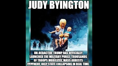 Judy Byington: Un-Redacted: Special Intel Report 8/26/25