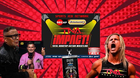 TNA IMPACT ZONE Wrestling LIVE from Minneapolis Armory Sports Jedi Network x Dude Wipes